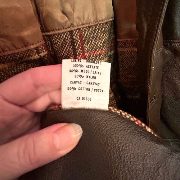 Brown men’s leather coat - genuine leather - Picture 10 of 11